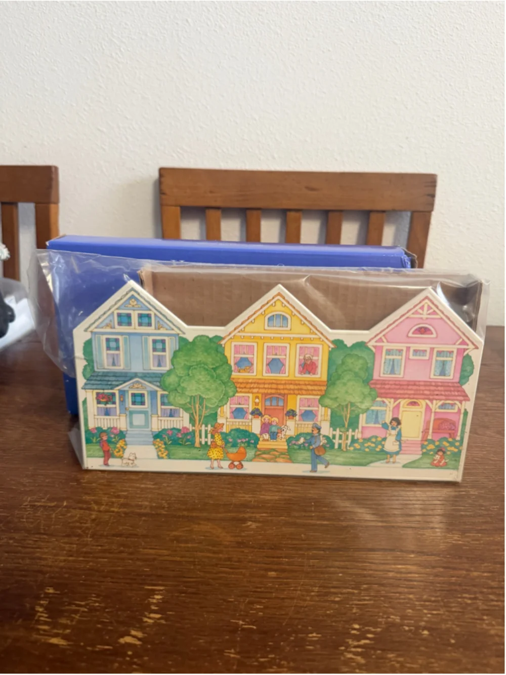 Vintage 1992 Avon Victorian Row Kitchen Caddy NEW Sealed Original Box 13”